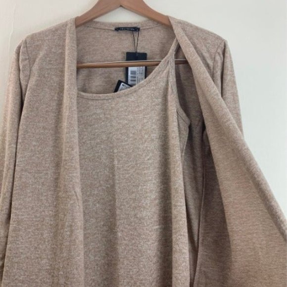 Comfort Beige Soft Knitted 2-Piece Set - Picture 12 of 12